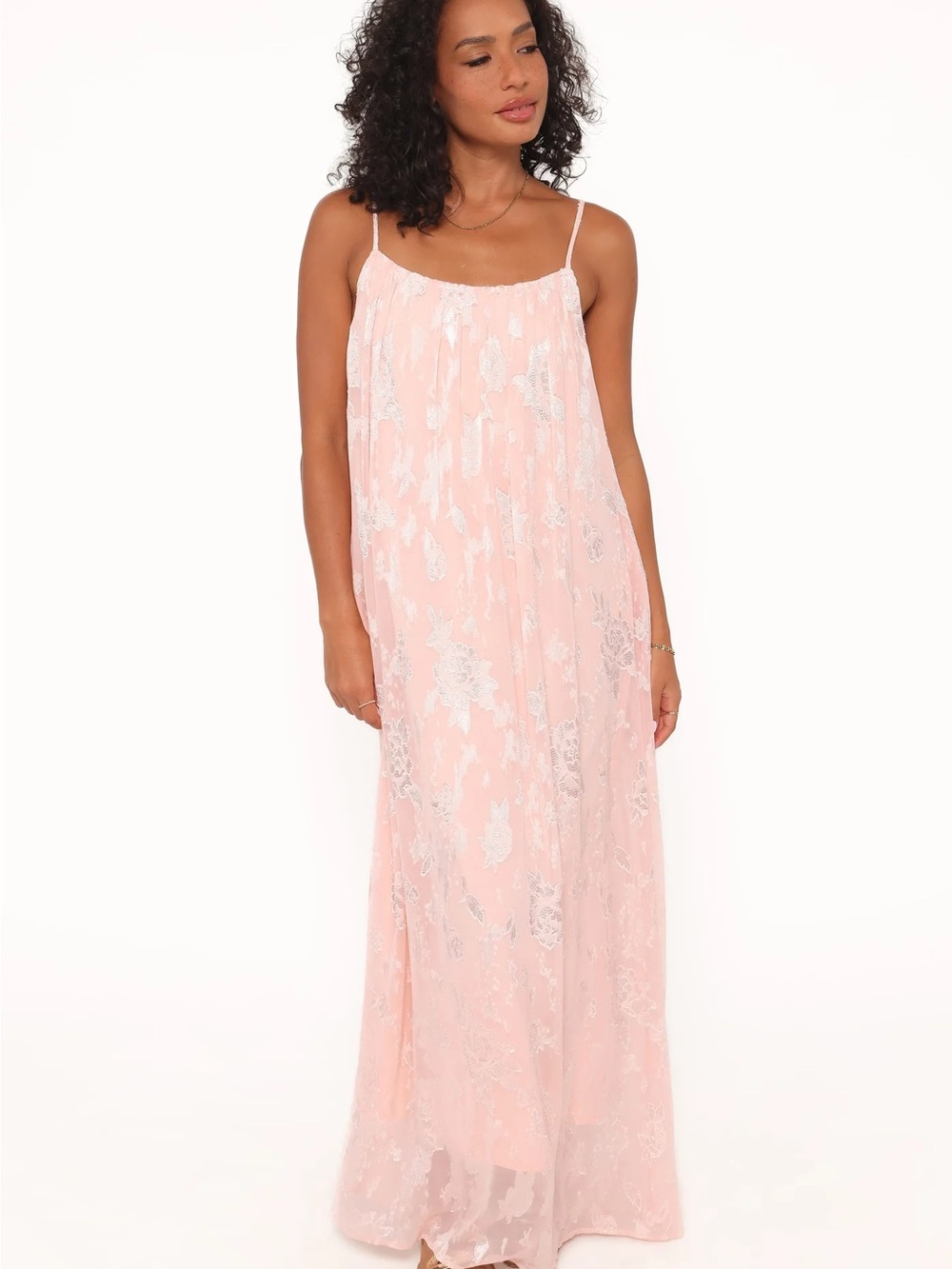 Lumina Jacquard Maxi Dress